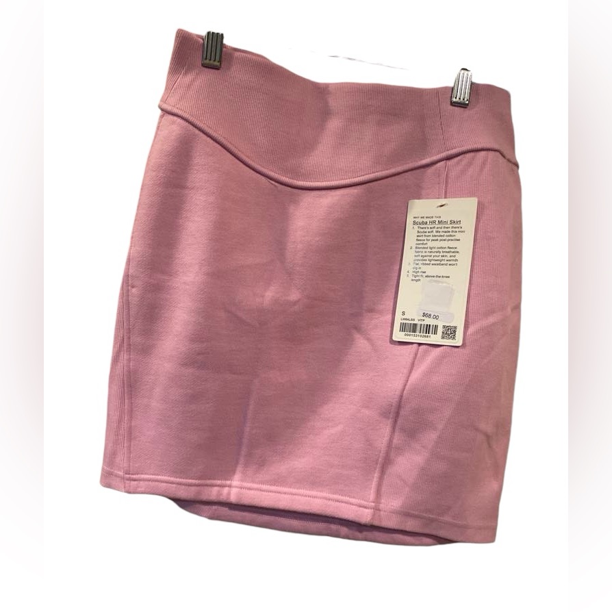 Nwt Lululemon Scuba Mini Skirt Size S